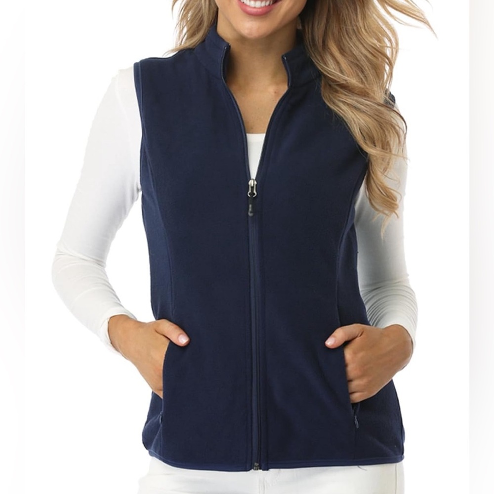 Fleece Vest with Pockets